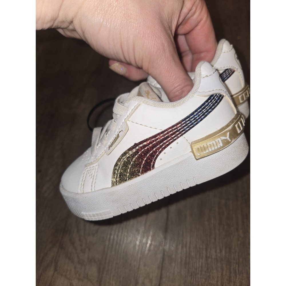 Puma Toddler Girl Shoes Size 5 Sparkle